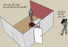 Dùng camera tốc độ cực cao chụp lại hình vật thể bị che khuất