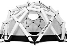 Lều trú bão chống chịu sức gió lên đến 180km/h