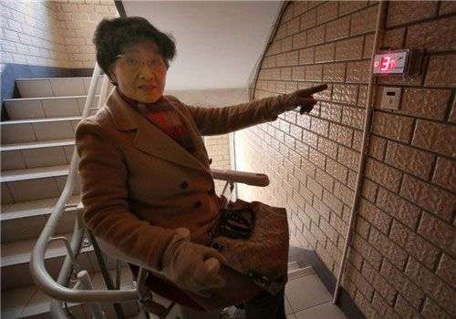 Phát minh ghế thang máy ở Thượng Hải