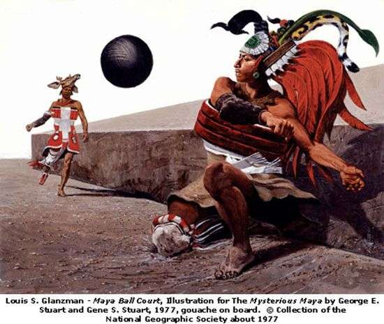 Pok-a-tok: Trò chơi bóng hiến tế khủng khiếp của người Maya