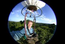 Thống kê loài chân đốt nhiệt đới từ khinh khí cầu