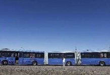 Chiếc xe buýt dài nhất thế giới