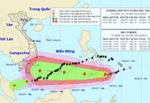 Bão Tembin giật cấp 13, miền Bắc ấm lên