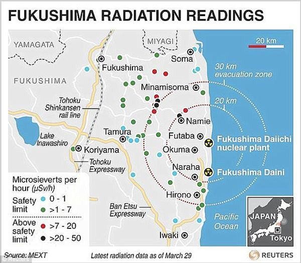 Mức độ ảnh hưởng của thảm họa hạt nhân Fukushima lớn hơn mọi người nghĩ