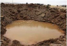 "Hố thiên thạch" ở Peru có thể do vệ tinh Mỹ gây ra