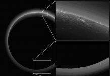 Ảnh chụp từ NASA phát hiện lớp mây mỏng trên Sao Diêm Vương