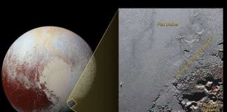 Phát hiện cao nguyên đen trên sao Diêm Vương