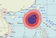 Bão Parma diễn biến phức tạp