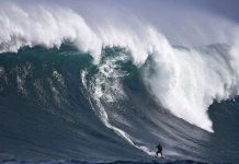 Sóng cao nhất thế giới, hơn nhà 6 tầng ở Đại Tây Dương