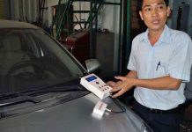 Thiết bị đo màu xe ô tô