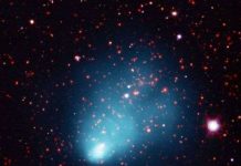 Phát hiện cụm thiên hà lớn