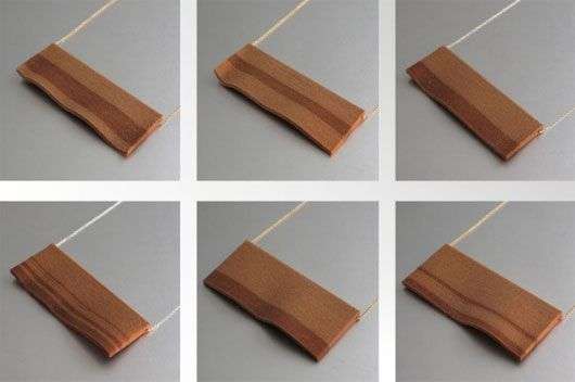 Những bộ trang sức bằng gỗ được tạo ra bằng công nghệ in 3D