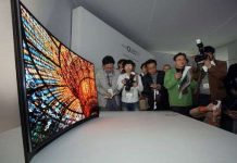Ra mắt tivi 3D cong đầu tiên trên thế giới