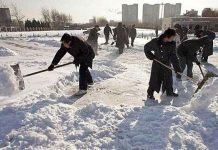 Giải quyết nạn thiếu nước bằng tuyết tại Trung Quốc