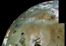 Bằng chứng núi lửa đang "làm loạn" mặt trăng Io của sao Mộc