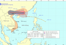 Chiều và tối nay, bão số 4 sẽ đổ bộ vào đất liền