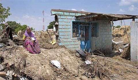 Thảm họa sau lũ lụt ở Nam Ấn Độ