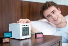 Đồng hồ báo thức bằng mùi hương