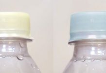 Chai nhựa thông minh thay đổi màu sắc khi nước hết hạn