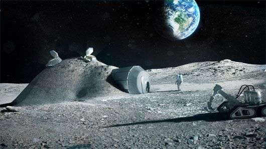 Châu Âu xây căn cứ trên Mặt Trăng