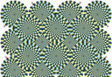 Ảo ảnh khiến ảnh tĩnh như đang chuyển động