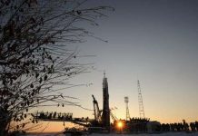 Tàu Soyuz vào bệ phóng cho sứ mệnh đưa người lên ISS