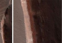 Lở đất trên sao Hỏa