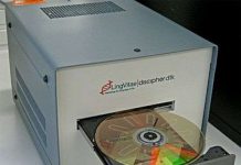 Phòng thí nghiệm trên đầu đọc DVD