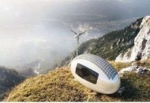 Căn nhà di động giống như tàu vũ trụ