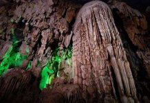 Phát hiện hang đẹp ở Quảng Bình