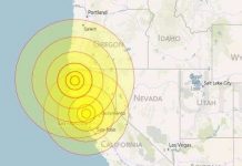Động đất mạnh ở California