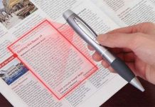 Độc đáo chiếc bút có khả năng scan tài liệu và ghi âm