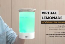 Đã tìm ra cách để chuyển mùi vị của một cốc nước chanh qua Internet