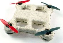 Máy bay do thám từ vật liệu sinh học tự hủy độc đáo