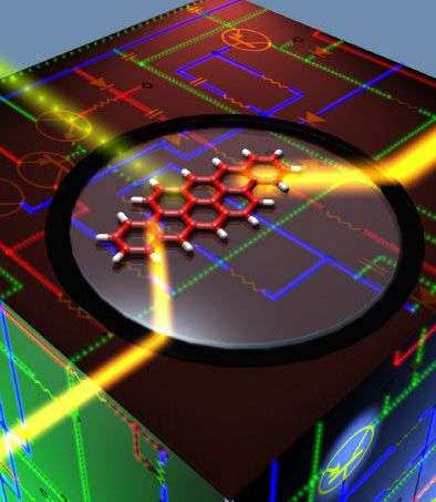 Transistor quang đơn phân tử nhỏ nhất thế giới