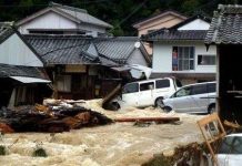 20 người chết vì bão tại Nhật