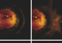 Hình ảnh siêu tân tinh ngoại cỡ đang phát nổ