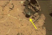 Mảnh thiên thạch nhẵn như được người mài trên sao Hỏa