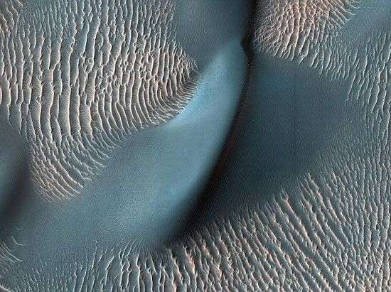 Băng tan trên sao Hỏa