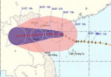 Tin cơn bão số 3, đêm 29/7