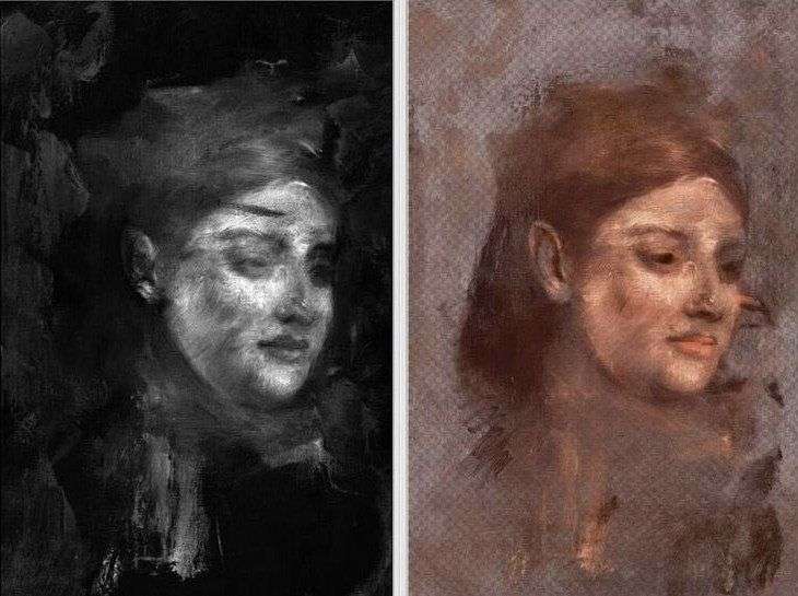 Gương mặt mẫu nữ ẩn trong tranh của danh họa Pháp
