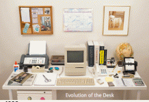 1 bức hình lột tả sự thay đổi của bàn làm việc 20 năm qua