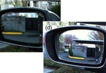 Kính chiếu hậu xóa "điểm mù"