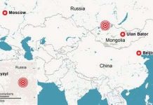 Động đất mạnh ở Nga