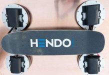 Ván bay thế hệ thứ 2 ra mắt, lướt trên không bằng đệm từ