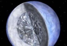 Phát hiện viên kim cương khổng lồ trong vũ trụ Phát hiện viên kim cương khổng lồ trong vũ trụ