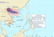 Bão số 2 cách bờ biển Quảng Ninh, Hải Phòng khoảng 590 km