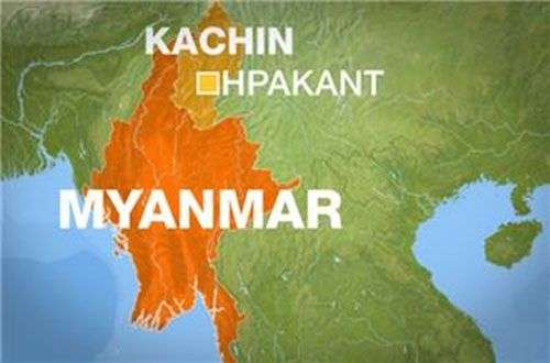 Lở đất chôn vùi khoảng 50 người ở Myanmar