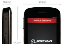 Boeing chế tạo điện thoại tự hủy