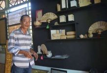 Lạ mắt với chất liệu giấy làm từ dừa nước ở Hội An